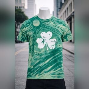 Mens sz S/M St. Patrick's Day T-shirt | BUKS One-of-One Streetwear- short sleeve